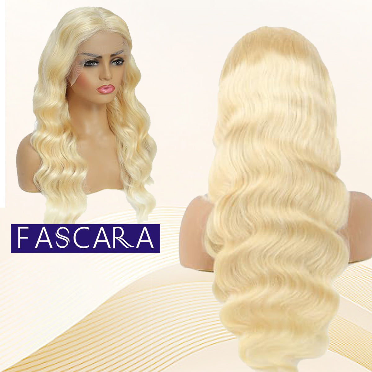 13x6 HD Transparent Lace Front Wig Human Hair Straight Blonde Lace Front Wigs Human Hair Pre Plucked 180% Density