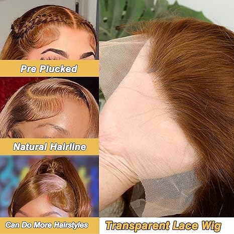Chocolate Brown Lace Front Wig Human Hair for Women Body Wave 13x4 Auburn Brown Lace Front Wigs Human Hair 4# Colored Glueless Wigs Human Hair